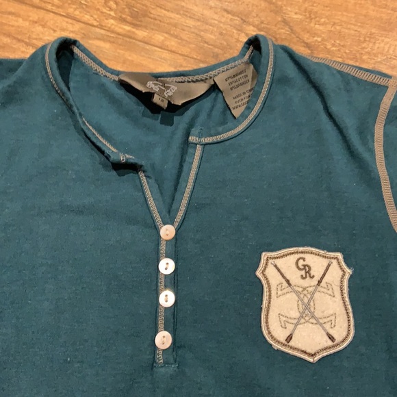 Goode Rider long sleeve quarter button down riding top - Picture 3 of 12